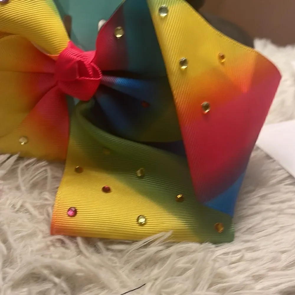Copper Key Rainbow Hair Bow New GiveawayItem only